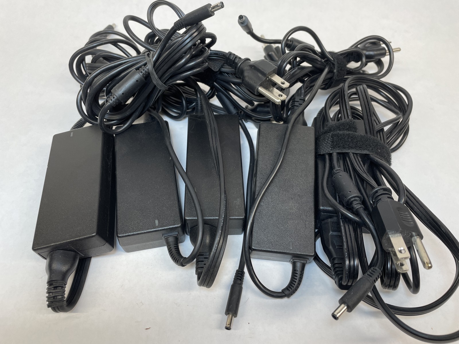 Lot of 5 Dell OEM 65W 4.5mm 19.5V 3.34A AC Adapter Mixed Model