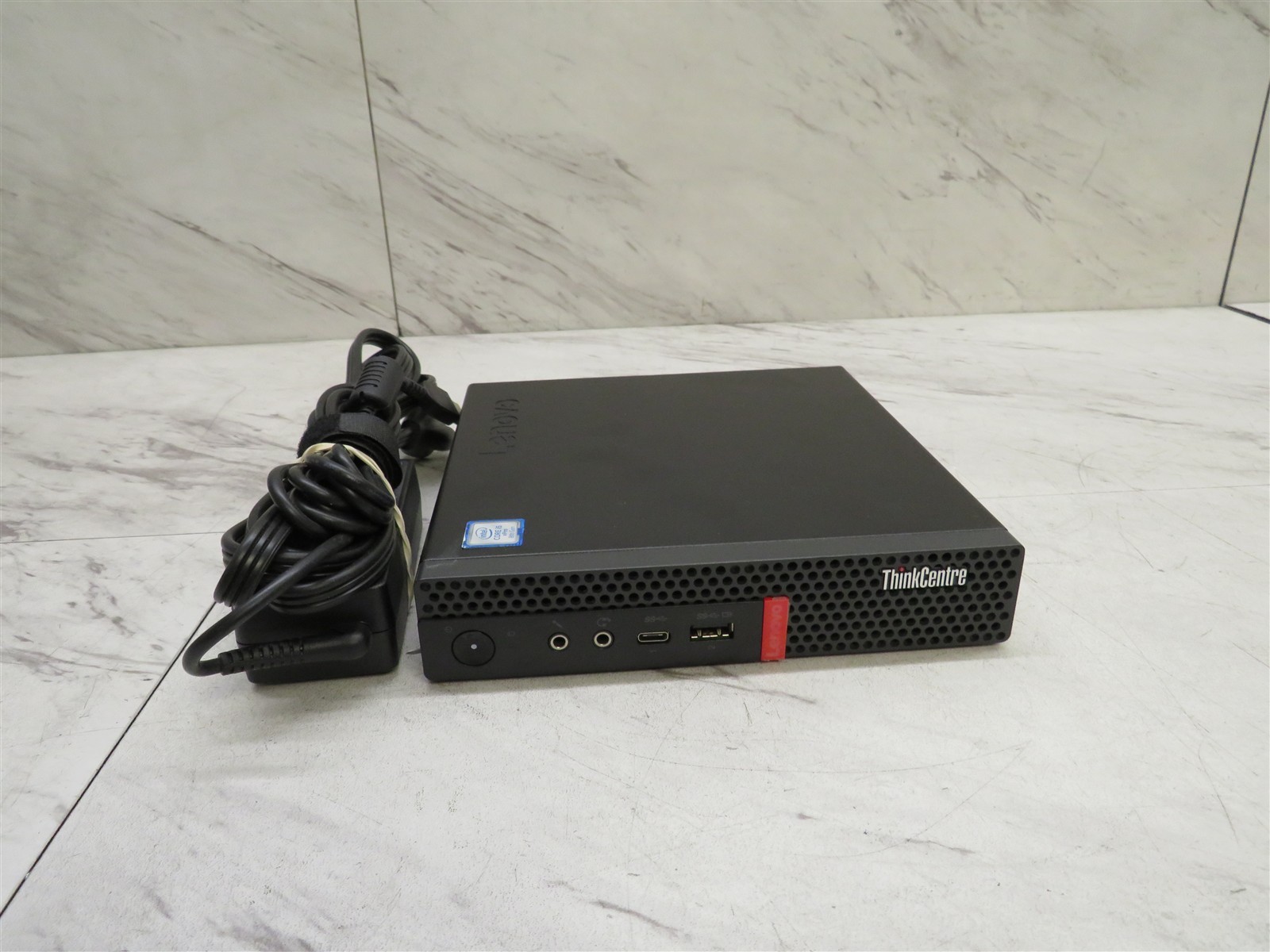 Lenovo ThinkCentre M920q Tiny i5-8600T 16GB RAM Mini PC w/ AC Adapter Lenovo ThinkCentre M920q Tiny i5-8600T 16GB RAM Mini PC w/ AC Adapter