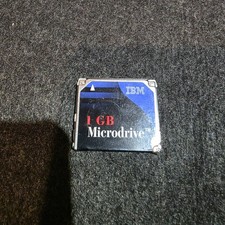 IBM 1GB Microdrive DSCM-11000 CF+ Type II CompactFlash 07N4071 Vintage picture