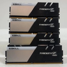 G.Skill Trident Z Neo Series 64GB (4x16GB) RAM DDR4 3200MHz F4-3200C16Q-32GTZN picture