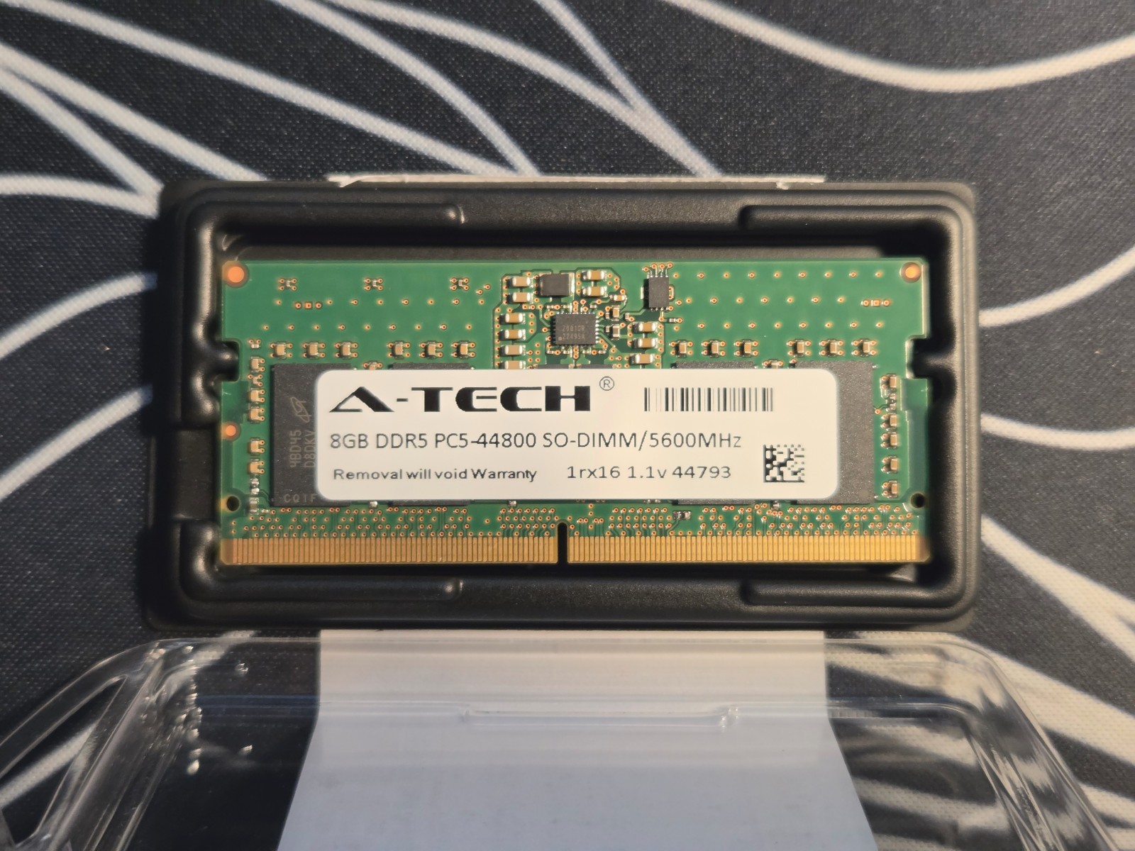 A-Tech 8GB DDR5 5600 MHz Laptop SODIMM PC5-44800 262-Pin Notebook Memory RAM 8G