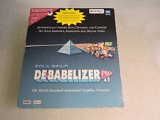 Vintage Debabelizer 4.5 Graphics Processing Software Win 95/NT--Complete in box picture