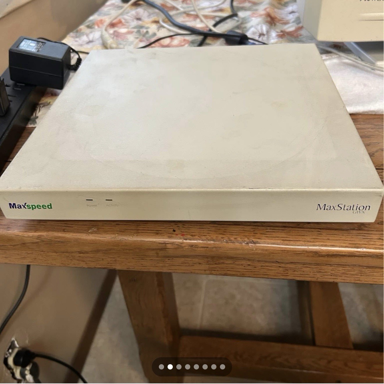Vintage MaxSpeed MaxStation GWX-230 Thin Client Terminal W/ Power Cord Works Vintage MaxSpeed MaxStation GWX-230 Thin Client Terminal W/ Power Cord Works