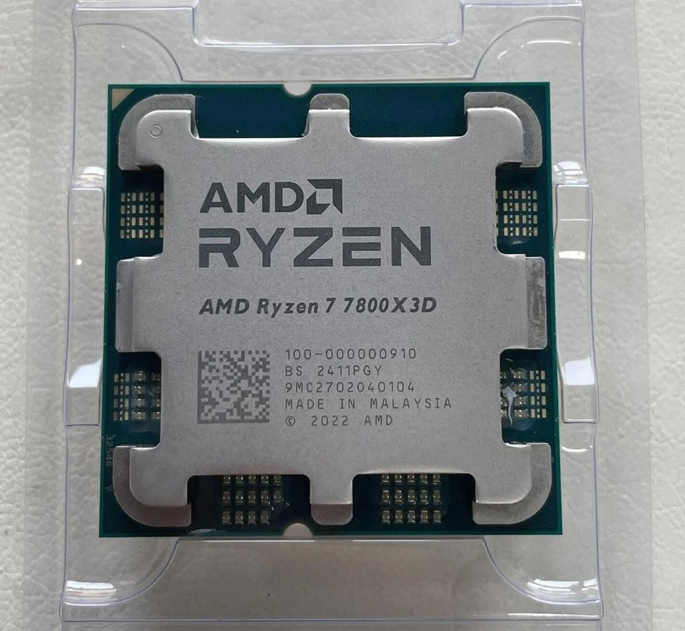 AMD Ryzen 7 7800X3D 4.20GHz 8 Core 100-000000910 16 Thread AM5