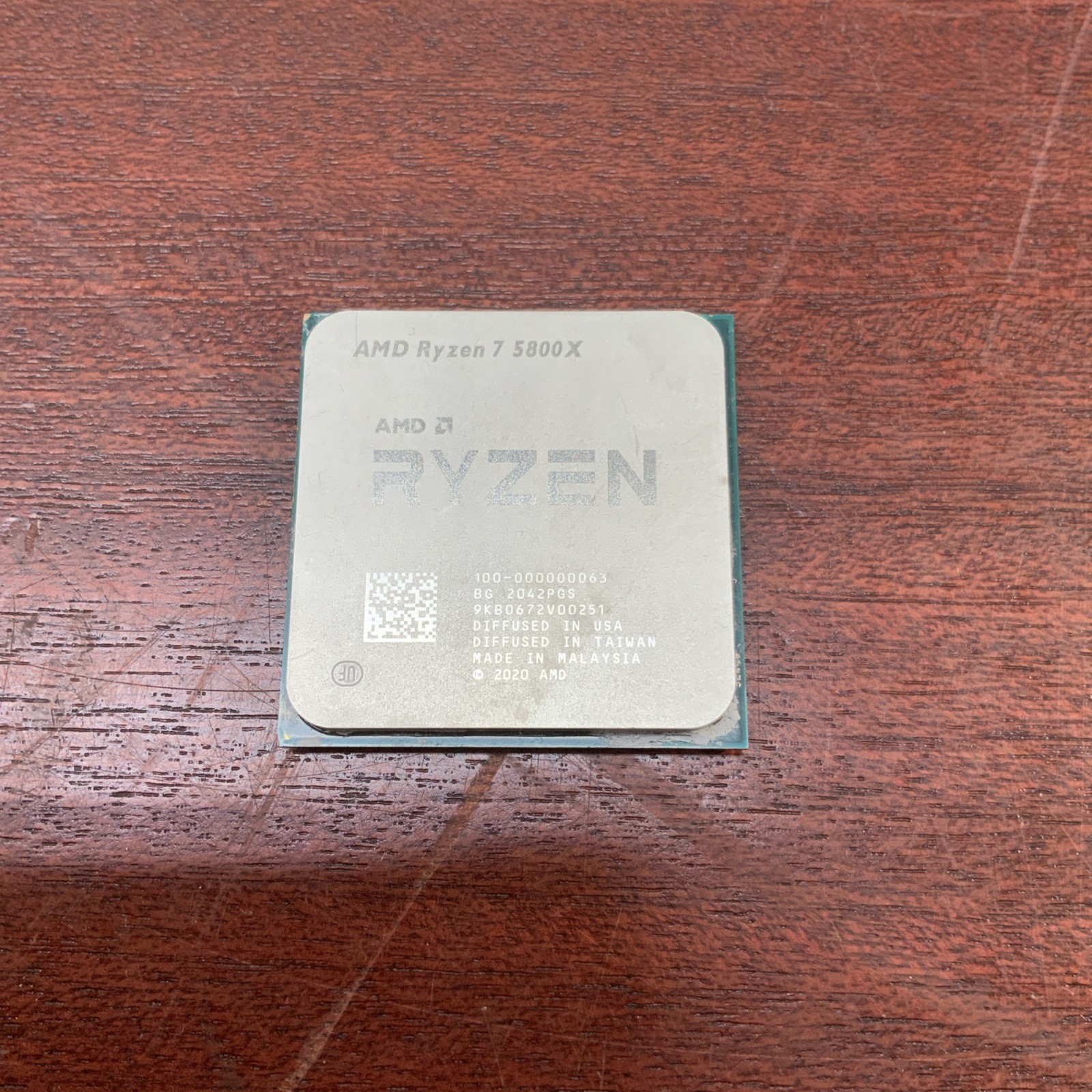 *FOR PARTS* AMD Ryzen 7 5800X Desktop Processor (4.7GHz, 8 Cores, Socket AM4)