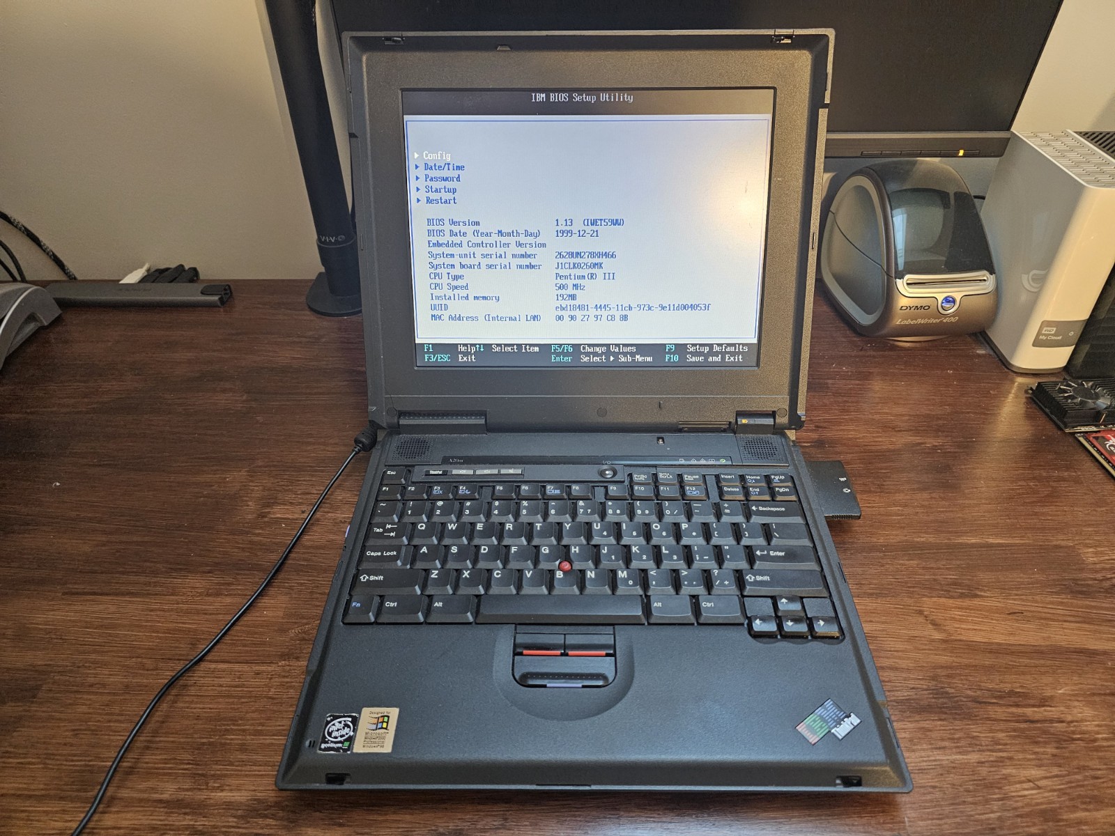 IBM ThinkPad A20M 15\