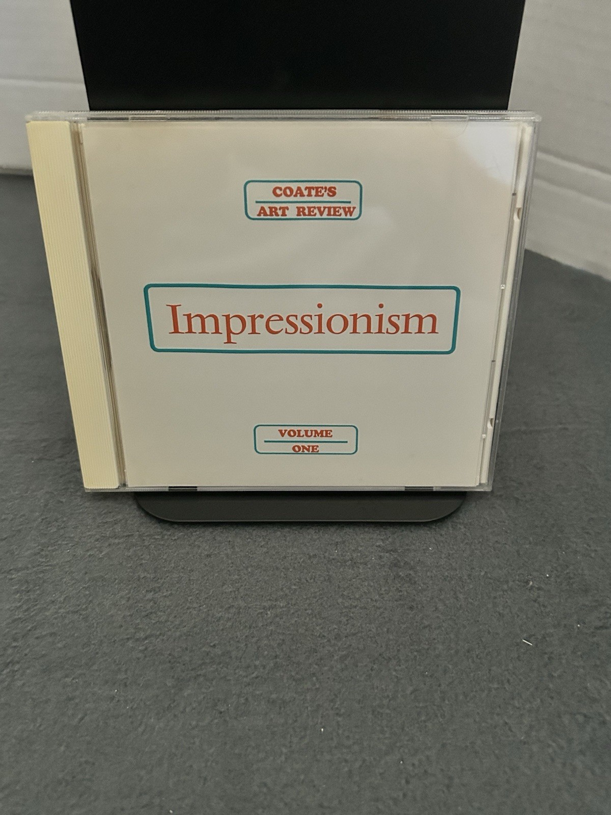 Coate\'s Art Review Impressionism Vol 1 Quanta Press 1991 VTG DOS CD-ROM Art Rare Coate\'s Art Review Impressionism Vol 1 Quanta Press 1991 VTG DOS CD-ROM Art Rare