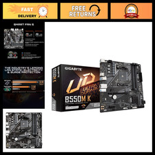 AMD AM4 Micro-ATX Motherboard, Ryzen 5000/4000/3000 Support, DDR4, PCIe 4.0, USB picture