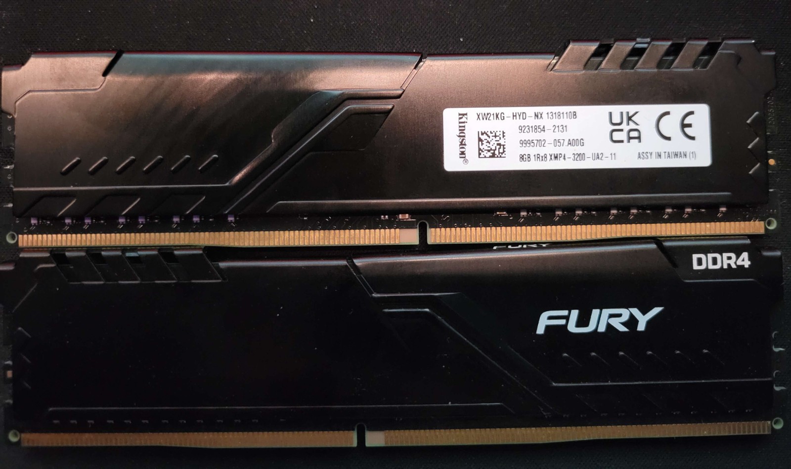 Kingston 16GB (2x8GB) DDR4-3200 PC4-25600 Dell Alienware OEM RAM XW21KG-HYD-NX Kingston 16GB (2x8GB) DDR4-3200 PC4-25600 Dell Alienware OEM RAM XW21KG-HYD-NX