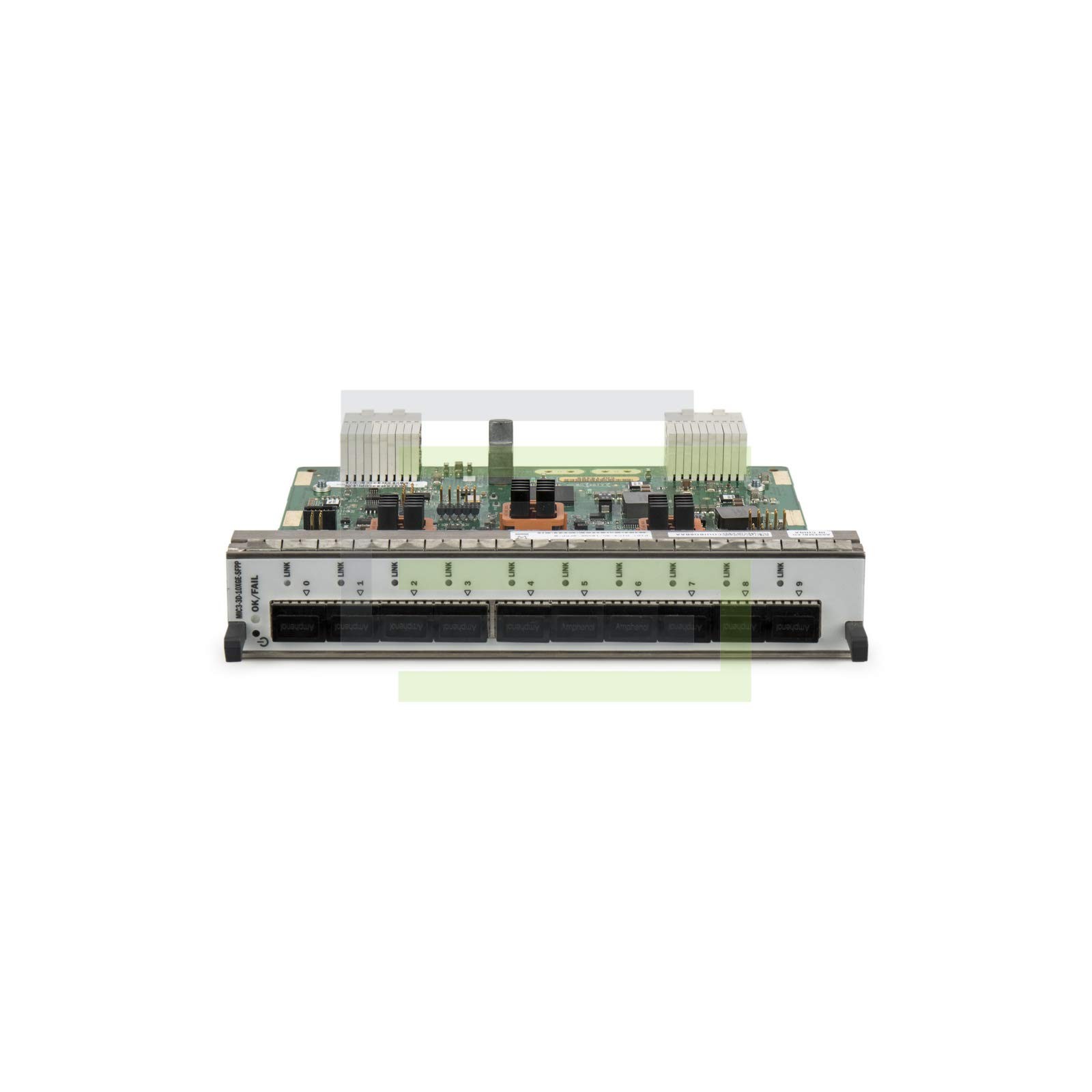 Juniper MiC with 10x10GbE SFP+ Interface Juniper MiC with 10x10GbE SFP+ Interface