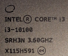 Intel core i3-10100 CPU picture