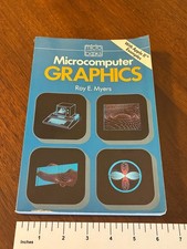 Vintage Book: Microcomputer Graphics with Apple II Examples by Roy E Myers picture