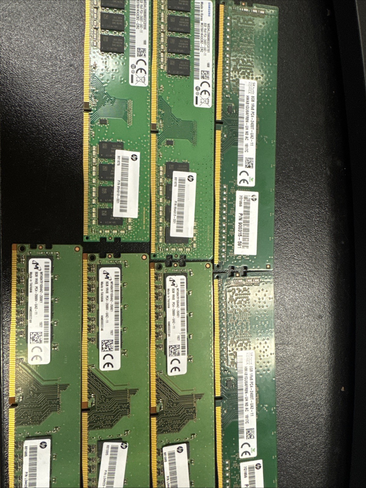 Laptop RAM Bulk Pack of 7 DDR4, Mixed Brands (8GB Sticks) Laptop RAM Bulk Pack of 7 DDR4, Mixed Brands (8GB Sticks)