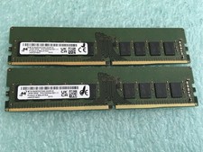 Micron 32GB(2 x 16GB) MTA18ASF2G72AZ-3G2R1ZI PC4-3200AA  ECC UDIMM RAM - R1067A picture