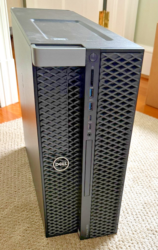 Dell Precision 5820 Tower Intel Xeon W-2123 32GB 2TB Quadro P2000 Win 11 Pro