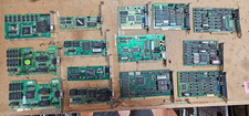 Lot 14 Vintage ISA VGA Video Cards Trident CHIPS UMC 8-Bit 16-Bit 286 386 486 picture
