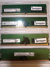 32GB DDR4 2666MHz RAM 4x8GB HP OEM Kingston Micron SK Hynix Desktop Memory picture