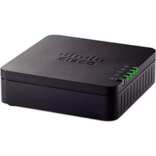 Cisco ATA191-3PW-K9 2-Port Analog Telephone Adapter ATA VoIP Phone Gateway picture
