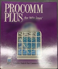 ProComm Plus for Windows Datastorm 1994 Complete Box 3.5