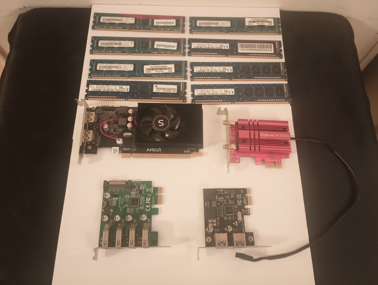 Vintage Computer Parts Lot -8 PC3 4GB Ram Dual HDMI Graphics Card 4 Port 3.0 USB Vintage Computer Parts Lot -8 PC3 4GB Ram Dual HDMI Graphics Card 4 Port 3.0 USB