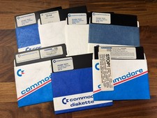Lot of Commodore Original Test/Demo Disks, Commodore 128 1571 SX-64 CP/M picture