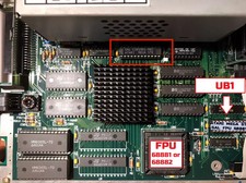 Atari MEGA STE GAL FPU MC68881 MC68882 upgrade C301903-001 picture