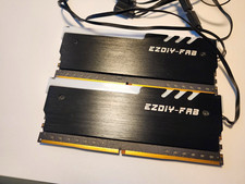 32GB (2X16GB) 3200mhz DDR4 RAM With EZDIY-FAB ARGB Heatspreaders picture
