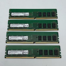 Micron 8GB RAM DDR4 32GB (4x8GB) RAM DDR4 2400MHz MTA8ATF1G64AZ-2G3B1 picture