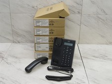 Lot of 5 Cisco CP-3905 Unified SIP VoIP IP Phones PoE Open Box picture