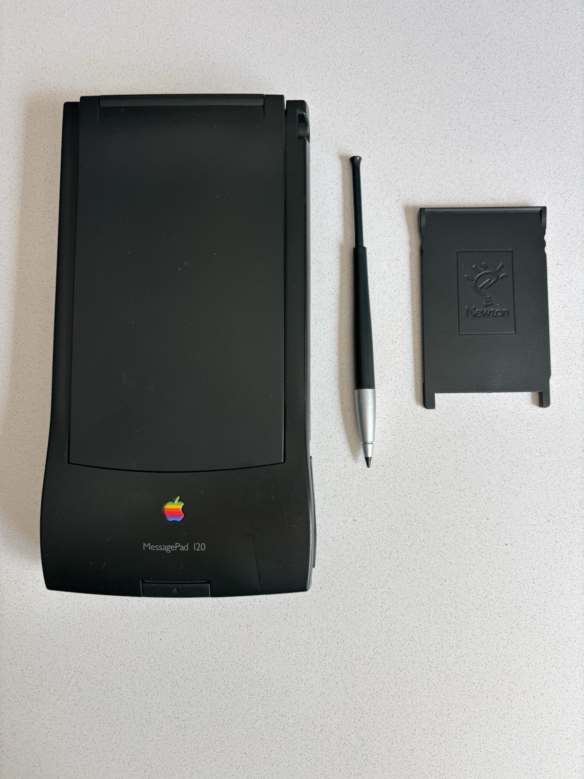 Vintage Apple Newton MessagePad 120 with Stylus - Tested Works
