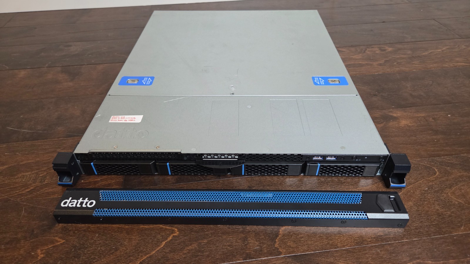 Datto S4P10 1U Blade Rack Server Intel Xeon D-2143IT 2.20GHz 48GB DDR4 4-Bay PSU