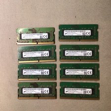 Lot of 8- Micron 8GB  DDR4 RAM 1RX8 PC4-2400T MTA8ATF1G64AZ-2G3E1 picture