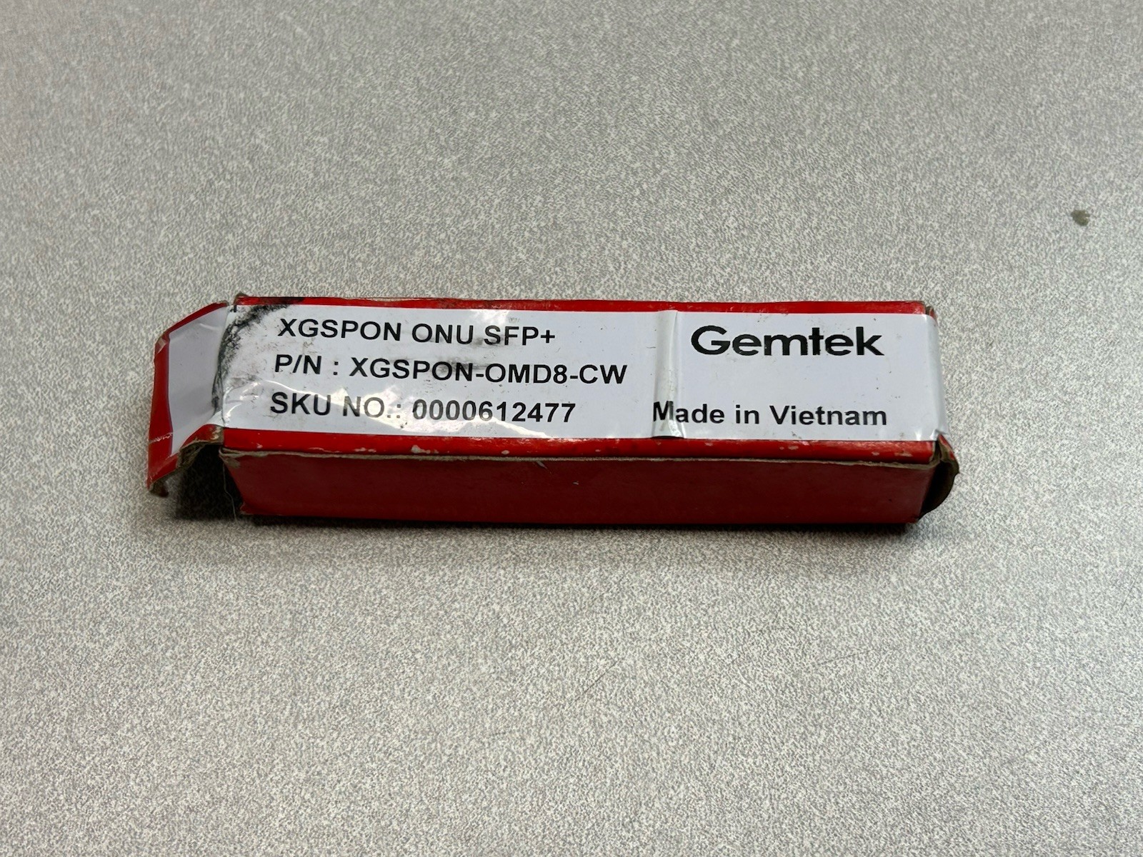 XGSPON ONU SFP+ OMD8-CW