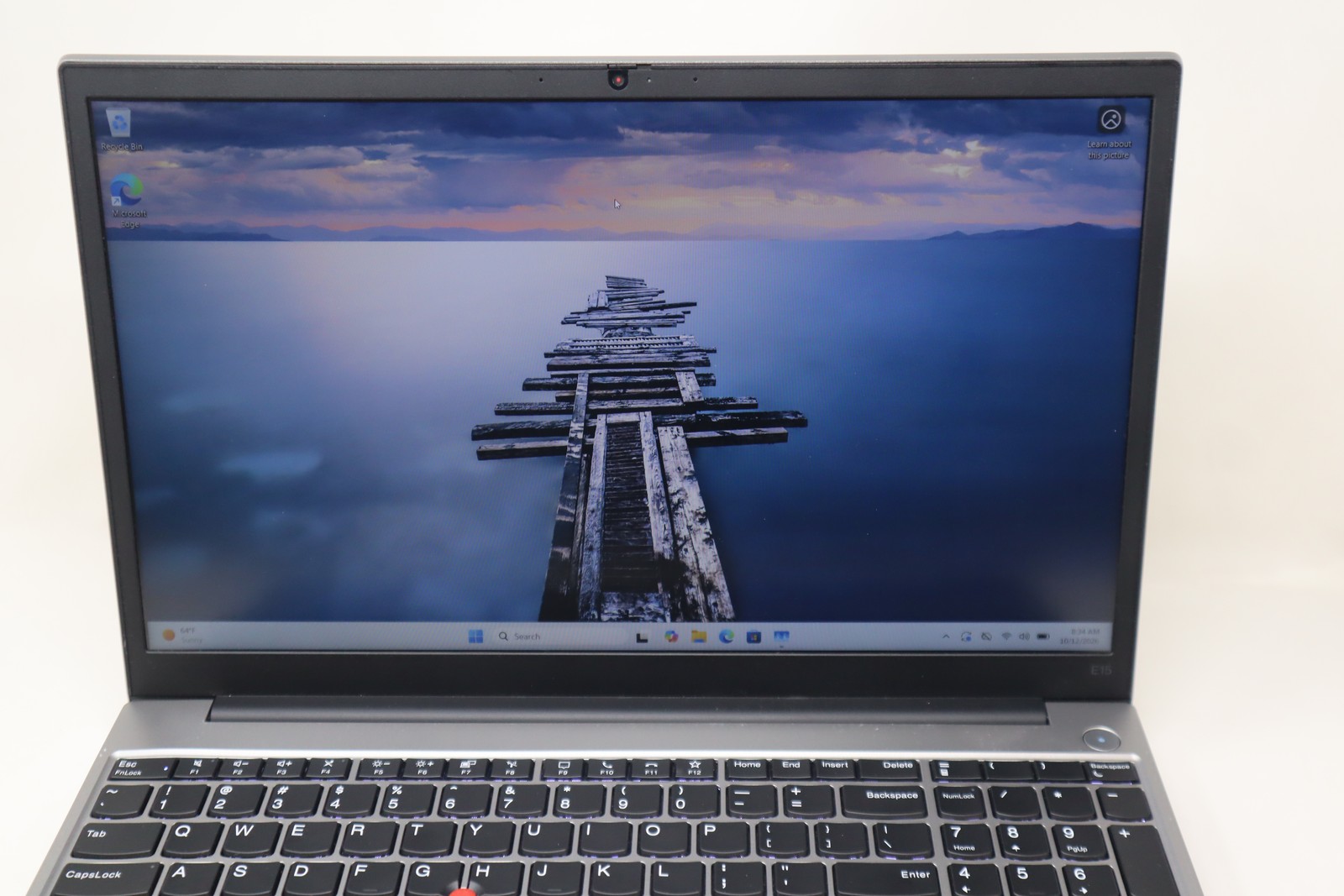 Lenovo ThinkPad E15 Gen 4 Laptop AMD Ryzen 5 8GB RAM 256GB NVMe Win 11 Pro