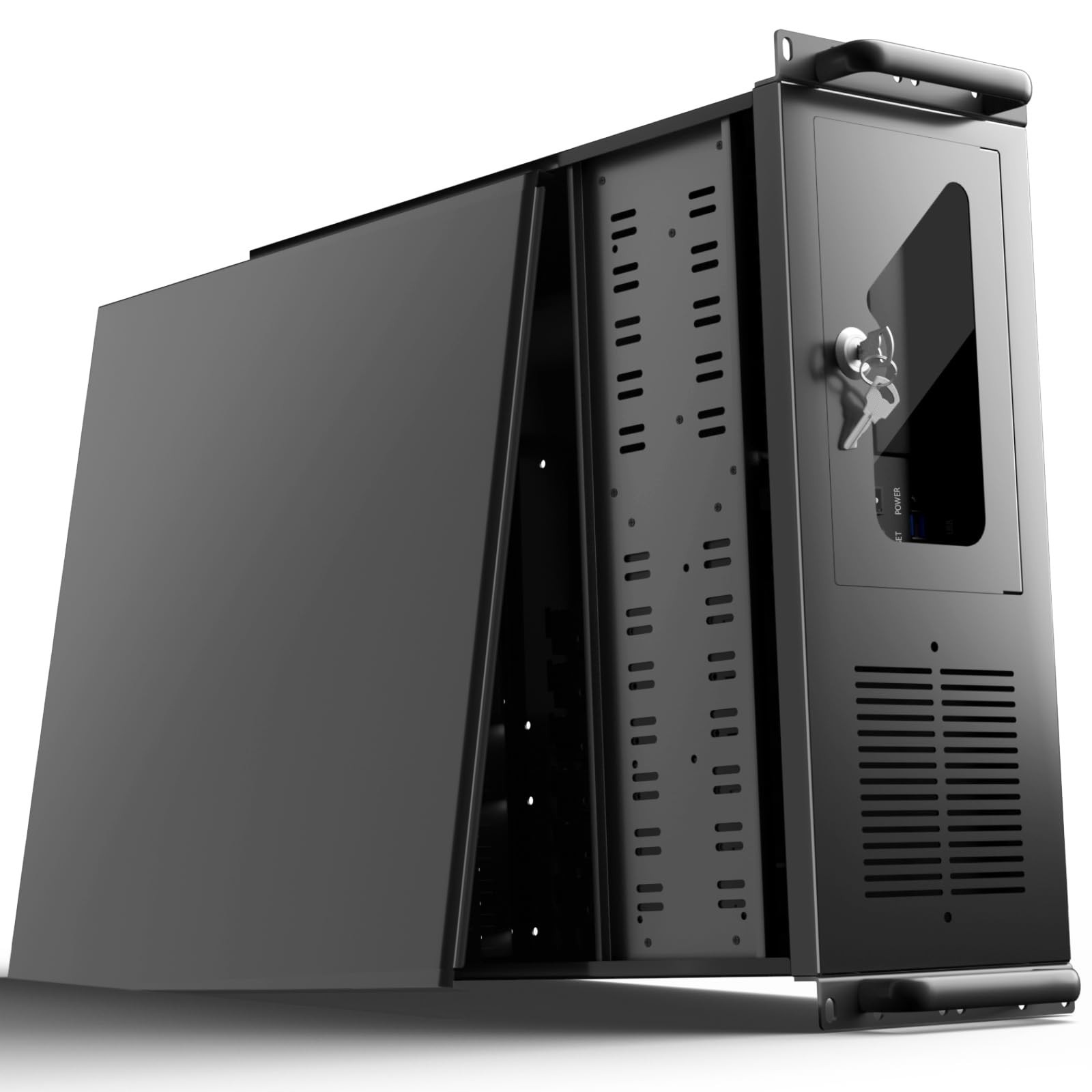 4U Rackmount Server Case with 7 PCI Slots, Multiple Drive Bays, USB 3.0 Ports 4U Rackmount Server Case with 7 PCI Slots, Multiple Drive Bays, USB 3.0 Ports