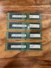 4 x Samsung DDR4 16GB 16GB 2Rx4 PC4-2400T-RA1-11-MC0 M393A2G40EB1-CRC 64G total picture