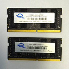 OWC 32GB (2x16GB) DDR4-2666 PC4-21300 260-Pin SO-DIMM OWC2666DDR4S16G picture