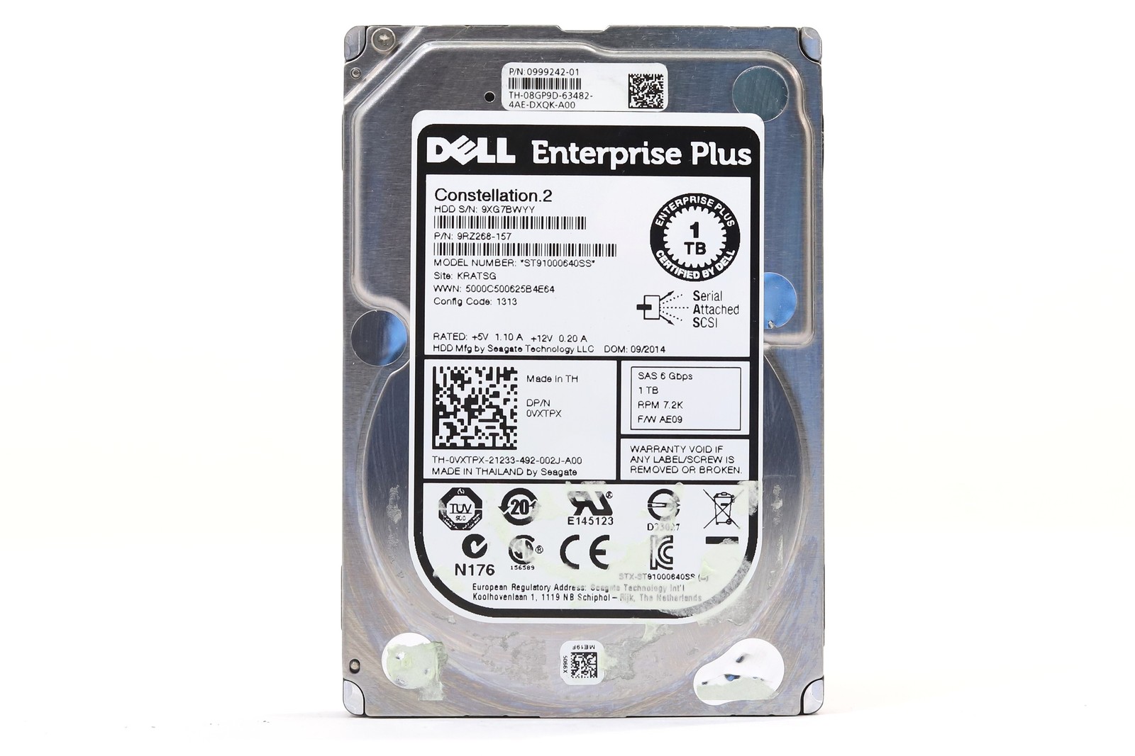 Dell ST91000640SS 1TB 2.5 Dell ST91000640SS 1TB 2.5