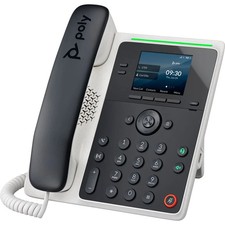 Poly Edge E100 IP Phone – NEW in Box – PoE / HD Voice – 8‑Line VoIP Desk Phone picture
