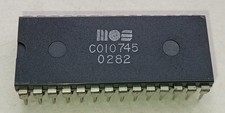 Genuine Atari Games Console MOS C010745 VCS 2600 CPU 28 Pin Dip IC Chip TESTED picture