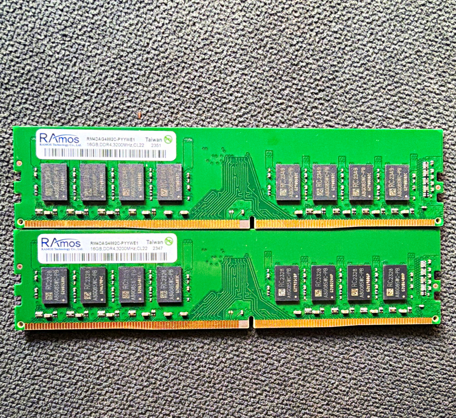 RAMOS 32GB (2x16GB) DDR4-3200 DIMM