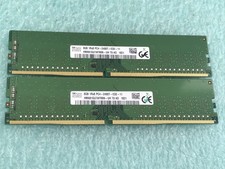 SK hynix 16GB(2 x 8GB) HMA81GU7AFR8N-UH PC4-2400T ECC DDR4 UDIMM RAM - R1087A picture