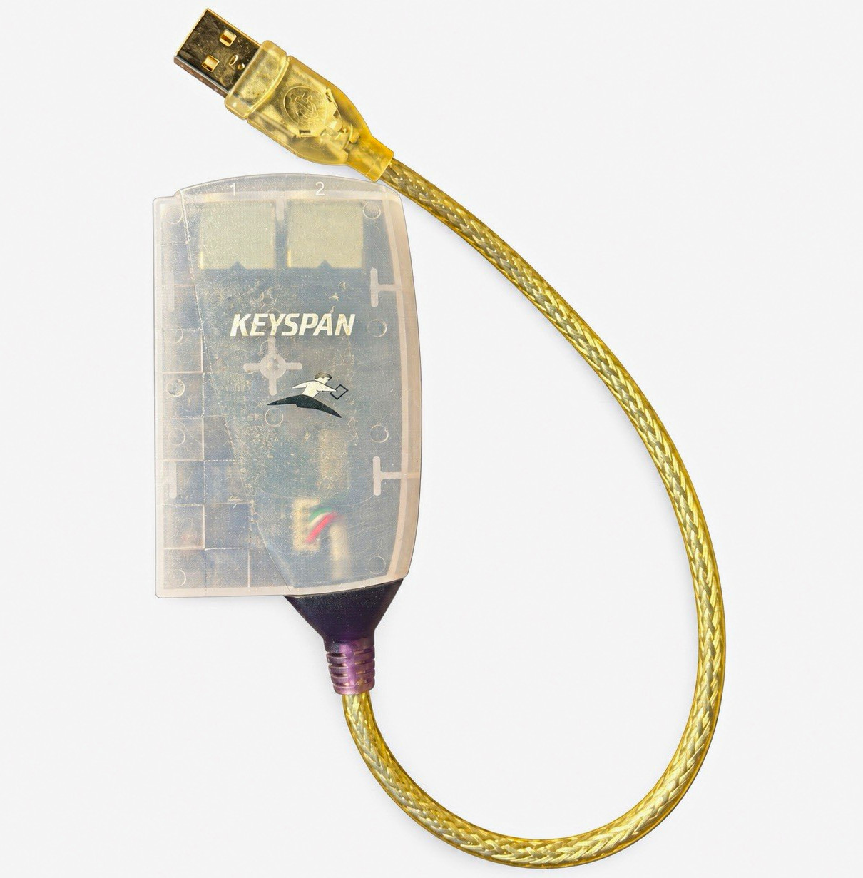 Keyspan USA-28X B USB Twin Serial Adapter Mac Vintage Retro Apple Hardware Clean