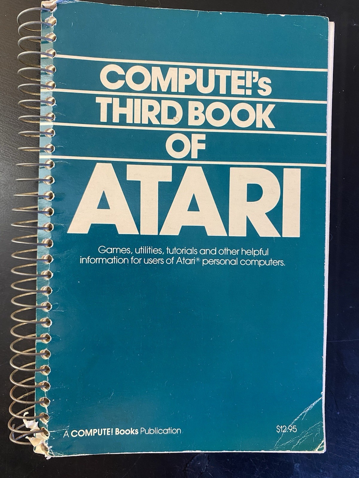 Compute\'s Third Book Of Atari - Spiral Bound - Vintage - 1984 Compute\'s Third Book Of Atari - Spiral Bound - Vintage - 1984