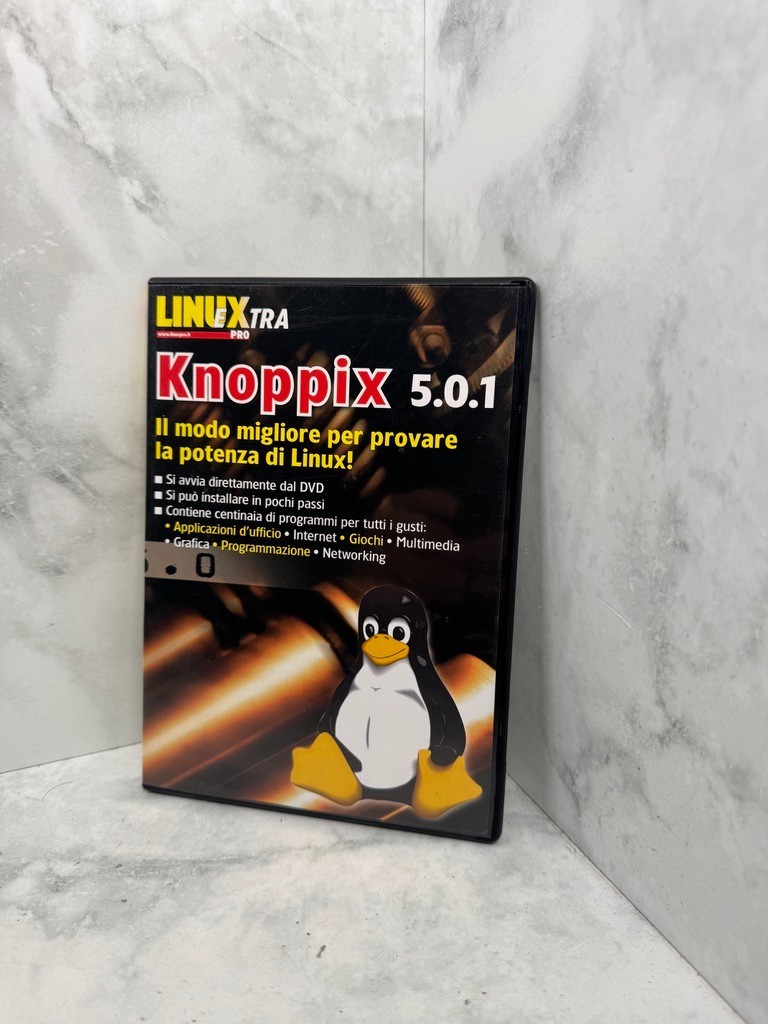 Knoppix 5.0.1 ULTRA RARE Linux DVD - Linux Pro Extra August 2006 Knoppix 5.0.1 ULTRA RARE Linux DVD - Linux Pro Extra August 2006