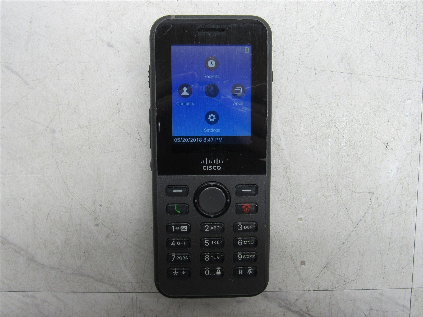 CISCO CP-8821-K9 Wireless IP VoIP Phone WITH Battery 8821 V07 #4 CISCO CP-8821-K9 Wireless IP VoIP Phone WITH Battery 8821 V07 #4