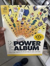 PFS PowerAlbum Vintage Windows PC Software 1000 Clip Art Images Sealed Spinnaker picture