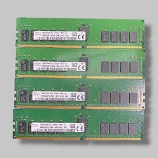 Lot of 4 SK Hynix 16GB 2Rx8 PC4-2933Y DDR4 Registered ECC RAM HMA82GR7CJR8N-WM picture