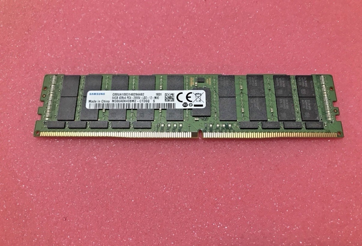 SAMSUNG M386A8K40BM2-CTD 64GB (1X64GB) 4DRX4 PC4-2666V DDR4 MEMORY