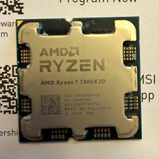 AMD Ryzen 7 7800X3D 8-Core 4.2GHz Socket AM5 CPU 8MB L2 96MB L3 picture